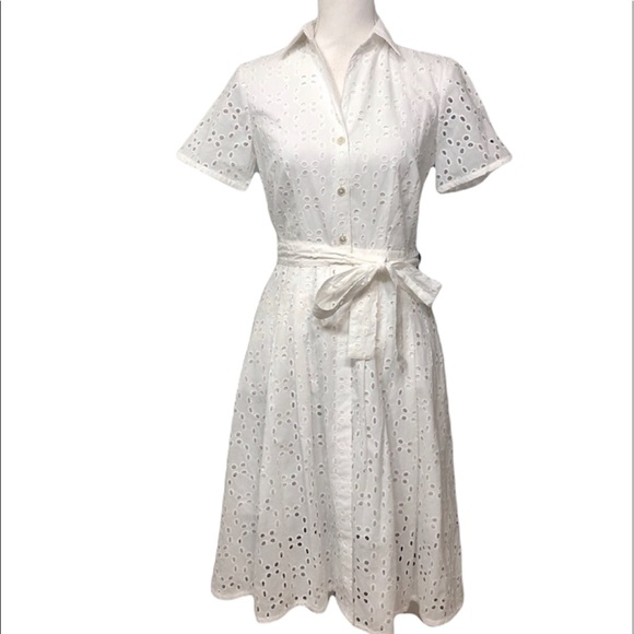 Brooks Brothers Dresses & Skirts - Brooks Brothers White A-Line Dress